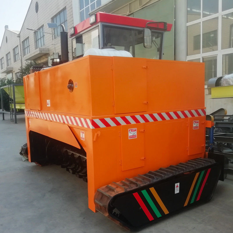 500-700 M3/H विंडरो टर्नर किण्वन खाद उपकरण क्रॉलर प्रकार