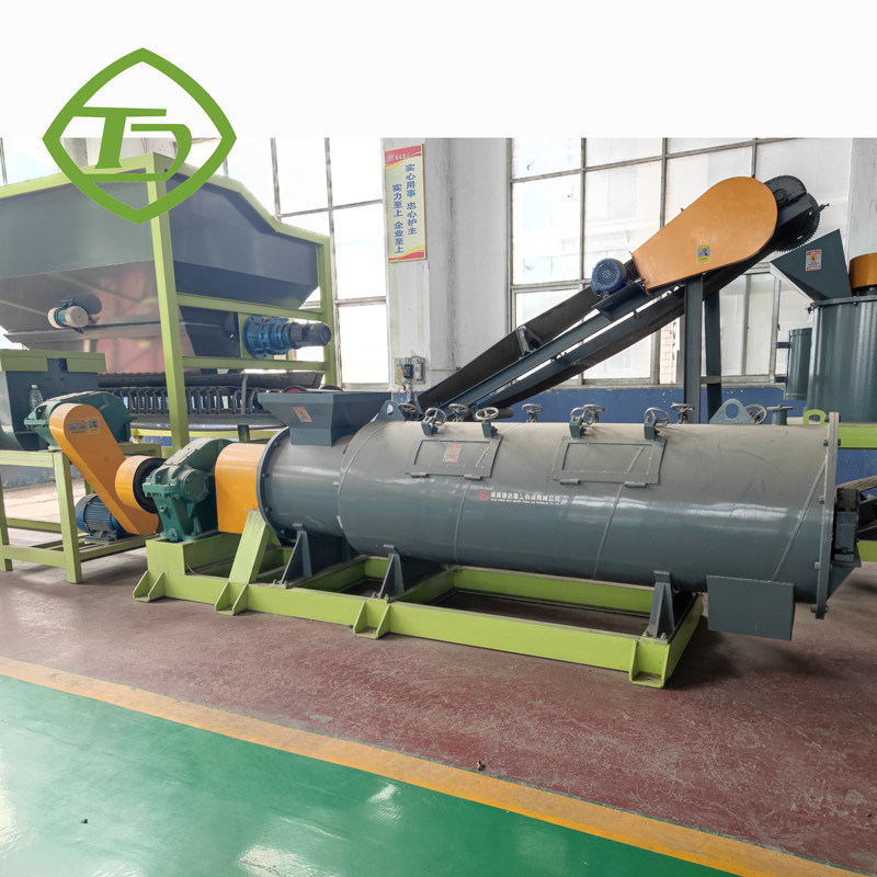 2TPH नए प्रकार के ऑर्गेनिक फ़र्टिलाइज़र ग्रेनुलेटर स्टिरिंग टीथ खाद ग्रेनुलेटर